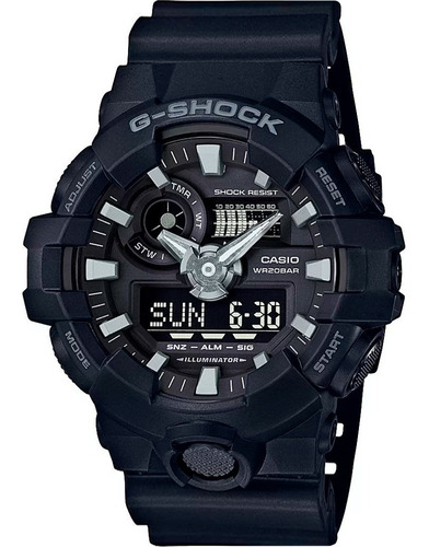 Relógio Casio G-shock Ga-700-1bdr Original + Nfe + Garantia