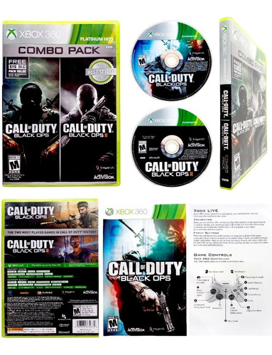 Call Of Duty Black Ops Combo Pack Xbox 360 