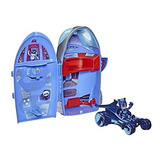 Pj Masks Hq Playset 2 En 1, Sede Y Juguete Preescolar Rocket