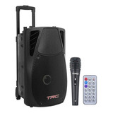 Caixa Amplificada 500w Rms Bluetooth Trc Sound Trc X500