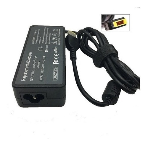 Cargador Para Lenovo Thinkpad Ideapad Yoga Usb 20v 2.25a