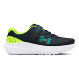 Zapatilla Ua Bp Surge 4 Ac Negro Niño Under Armour