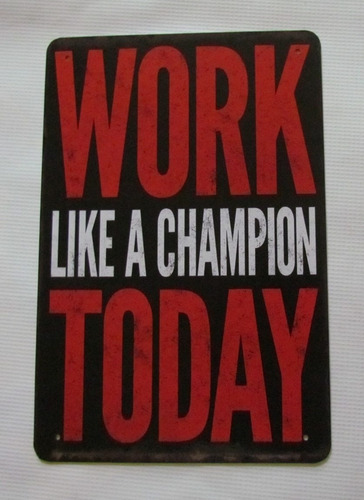 Poster Anuncio Cartel Motivacion Decoracion Gym Casa Oficina