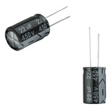 10x Capacitor Eletrolítico 22uf X 450v 105º Kit C/10 Peças