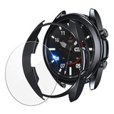 2 Protector De Pantalla + 2 Funda Para Galaxy Watch3-41mm