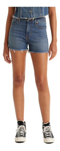 Shorts Mujer High Rise Azul Levis 72878-0071