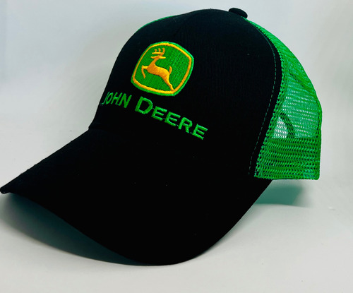 Gorro Jockey Malla Bordado John Deere Variedad De Diseños