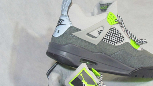 Nike Jordan Retro 4 Gris / 25cm 37arg