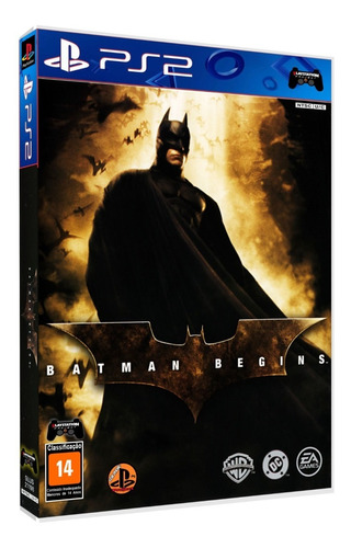 Batman Begins Jogo Para Playstation 2 Slim Bloqueado