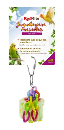 Juguete Para Ave Juguete Con Calcio Chico Fancy Pets