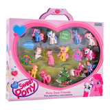 Pony The Sweet Pony Best Friends Set 12 Pony Original Ditoys