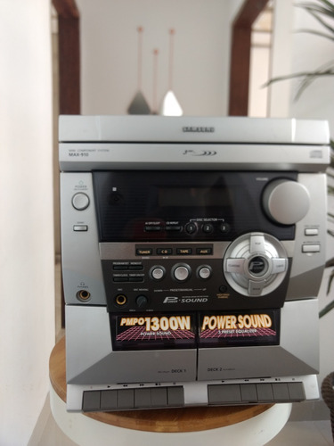 Micro System Samsung Max-910 Power Sound (sucata)