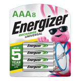 Energizer Aaa Recargable Pack 8 Piezas 1.2v 700mha
