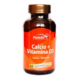 Calcio + Vitamina D3 X 60 Cáp