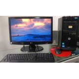 Torre Core I3 Con Monitor De 19  Ram 8gb-disco Duro 500gb