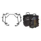 Suporte Mala R 1200 Gs + Alforje Saxon Estanque 30l Prt 2uni