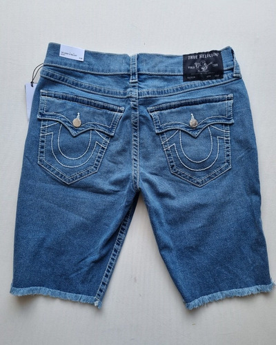 Bermuda / Short De Mezclilla True Religion Original