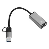 Adaptador Gigabit Ethernet Profesional De Red Usb Estable