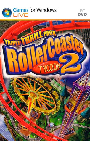 Roller Coaster Tycoon 2 + Expansões Português Envio Imediato