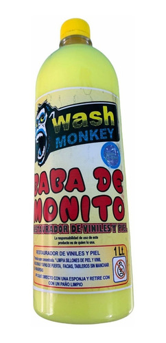 3 Baba De Monito 1 Litro Original Abrillantador Automotriz 