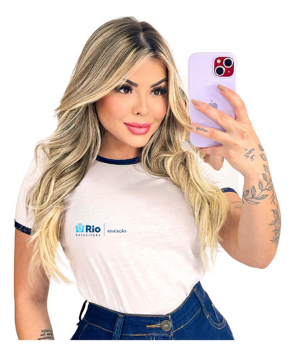 Camisa Camiseta Uniforme Colégio Municipal Rio De Janeiro