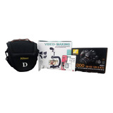  Cámara Nikon D3200 + Kit  (soporte+bateria+bolso Original) 