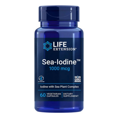 Sea Iodo Marinho 1000 mcg 60 cápsulas Life Extension | Meses sin interés