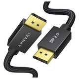 Ivanky Displayport Cable 16k Dp Cable Con Soporte De Ancho D