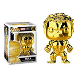Funko Pop! Hulk Ms10 - Gold Chrome