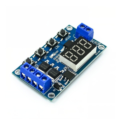 Temporizador 999 Mos  Ajustable Programable 5v A 36v 15a