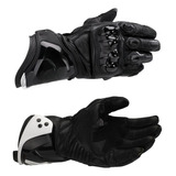 Guantes Para Moto Deportivos  Piel Bsm Largos Negros