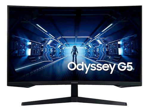Monitor Curvo 27  Odyssey G5 144 Hz Color Negro