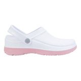 Zapato Clinico Mujer Blanco Negro Chef Spa Medico Enfermeria