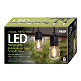 Tira Luces En Serie Led Estilo Vintage Exterior 14.6 Metros