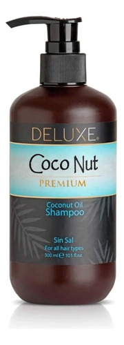 Deluxe Coco Nut Premium Shampoo Sin Sal 300 Ml
