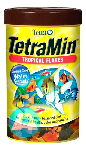 Alimento Tetra Min Flakes 28g Peces Tropicales Escamas