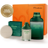 Kit Presente Natura Kaiak Aventura Masculino Perfume 100ml + Miniatura 25ml + Sabonete 90g 