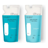 Kit Shampoo Y Acondicionador Repuesto Lumina Liso Natural