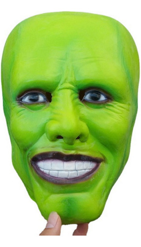 Divertida Máscara Verde Cosplay Latex O Máskara Jim Carrey