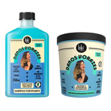 Kit Lola Danos Vorazes: Shampoo + Tratamiento Reparador 