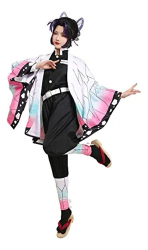 Disfraz De Cosplay De Kimetsu No Yaiba Kochou Shinobu