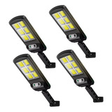 Luz De Pared Solar Para Exteriores Super Brillant X4pcs