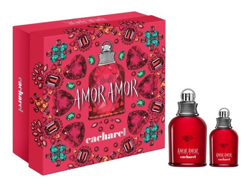 Cacharel Amor Amor Set De 2 Pz Con Miniatura Para Mujer