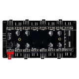 Hub 1 A 8 4pin Ventiladores Argb 5v 3pin Acrílico Sata Molex