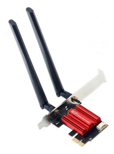 Placa Adaptador Wi-fi Antena Dual Band 2.4/5ghz C/bluetooth 