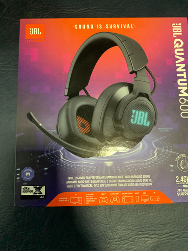 Auriculares Gamer Jbl Quantum 600 Pc Ps4 Ps5 ( Como Nuevos )