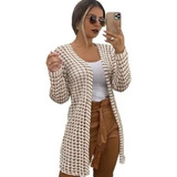 Cardigan Casaco Tricot Blusa Poncho Roupas Femininas Inverno