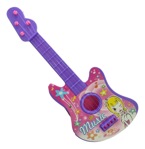 Guitarra De Juguete Para Bebes Niños Niñas Regalo Música