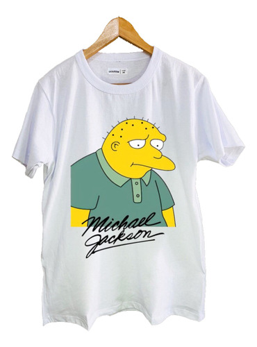 Remeras Estampadas Dtg Full Hd Simpson Michael Jackson