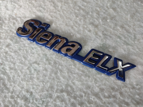 Emblema Insignia Fiat Siena Elx Maleta Trasera  Foto 4